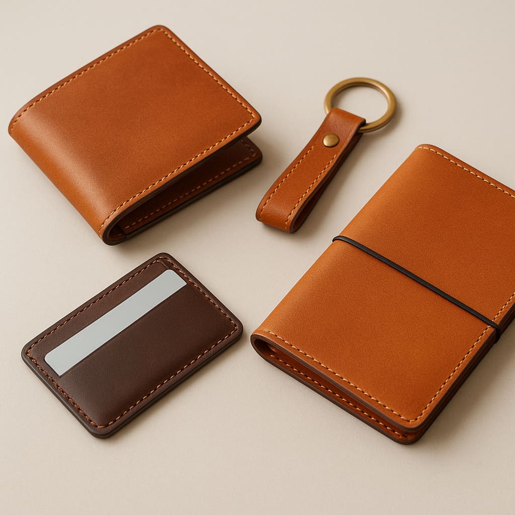 Personalisierte Leder-Accessoires